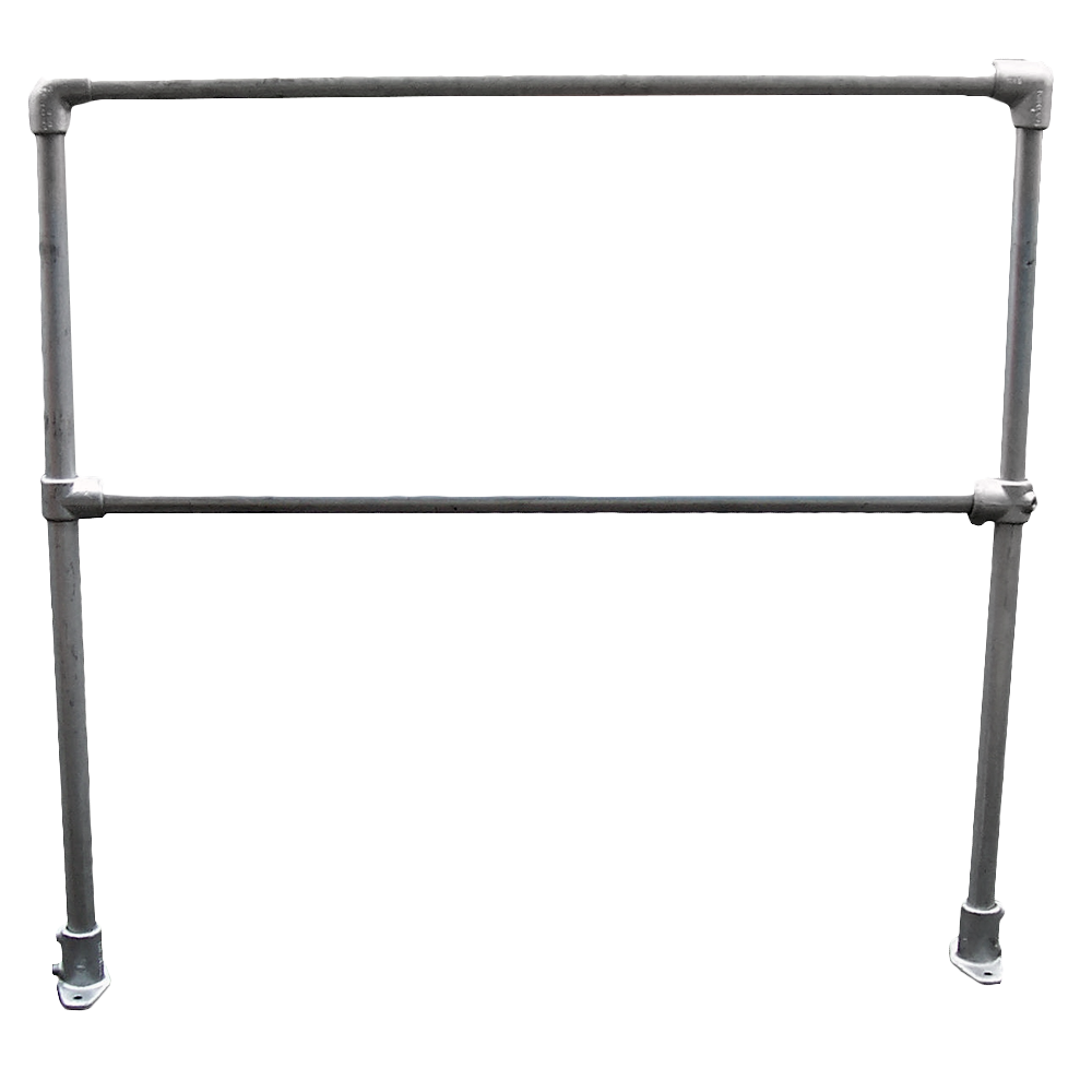 Plinth / Single Sided Guard Rail Kits Elevator Equipment